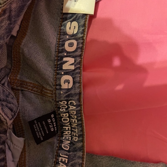 90’s Boyfriend Jeans by S.O.N.G. Size 9/29 NWT - Picture 4 of 12